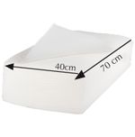 Soft Hairdressing Disposable Perforated Towels Hands & Hair Salon 70x40cm 100pcs