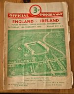 1948  England V Ireland - 1st Irish Grand Slam
