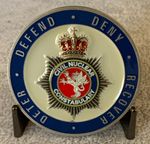 Civil Nuclear Constabulary Hunterston Armed Support Unit Challenge Coin 44 mm