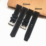 High End Waterproof Silicone Rubber Watch Strap 20/22mm for Tag Heuer Aquaracer