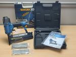 WorkZone Air Nail Gun (for brads & staples). 8.3bar. BNiB. Plastic case. Unused