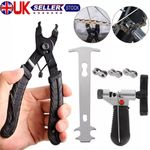 Bike Chain Splitter Tool Bicycle MTB Link Breaker Pliers Repair Pin Removal Kit.