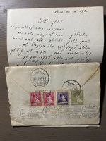 Old Collectible Cover With Letter From Romania to Poland 1930