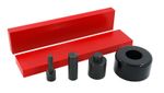 50 Ton Hydraulic Shop Press Accessory Kit 6 Piece Plates Punches Bearing Shield