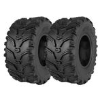 Pair of 24x11.00-10 Kenda K299 Bear Claw ATV Quad Tyre (4PLY) TL E-Mark 24x11-10