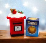 📮Christmas Post🎅KNITTING PATTERN Chocolate Orange Box Cover Charity New  Gift