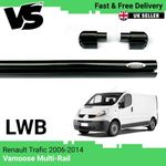 VAMOOSE MULTI AWNING RAIL LWB RENAULT TRAFIC 2006-2014 CAMPER VAN C-TRACK BLACK