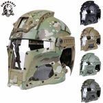 Tactical Military Ballistic Helmet Side Rail NVG Shroud Transfer Base Paintballs