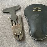 British Buttner Vintage Steel Pipe Reamer with Case