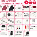 BTS[ ARIRANG] [2026] OFFICIAL OFFLINE POP UP STORE MERCH Goods