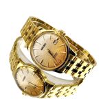 SEIKO SRPK46 Men's Presage Cocktail Time Gilt Dial Automatic Watch 40.5MM