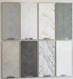 PVC Marble Shower Wet Wall Panels Bathroom Panel Kitchen Cladding 2400x1000x10mm