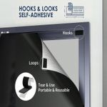 BLACKOUT BLINDS STICK ON, 100% BLACKOUT BLIND CURTAIN FOR WINDOW SHADES FILM