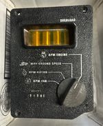 IH 1460 digital tachometer
