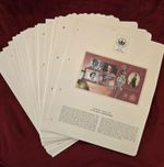 QUEEN’S GOLDEN JUBILEE STAMP COLLECTION 2002 – 38 Stamp Pages + 10 Blank Pages