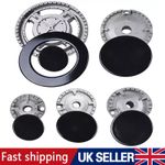 Set of 5 Cooker Oven Gas Hob Rapid Burner Caps Crown Ring Tops Kit Flame Cover D