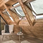 Roto Pitched Roof Window Center-Pivot - Natural Timber - Different sizes