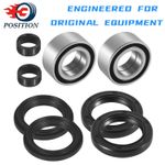 Front Wheel Bearings & Seals Kit for Honda Foreman TRX400/450/500, Rincon TRX680