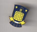 Brondby ( Denmark ) - lapel badge butterfly fitting