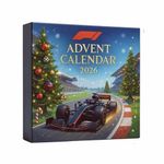 For F1 Team 2026 Advent Calendar Christmas Gift 24 Days Countdown 2D Blind Box