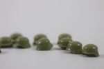 MINI FIGURES MILITARY SOLDIERS GREEN GERMAN STYLE HELMETS BUILDING BLOCKS X 10