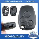 Remote Key Fob Case Shell For Renault Clio Kangoo Twingo Vauxhall Movano Vivaro