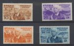 Ethiopia Stamps: 1936 Italian Annexation of Ethiopia SG322a,b,f,g MH CV £155