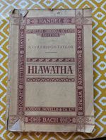 Songs Of hiawatha  Manuacript From Royal Albert Hall 1935 Production Autographed