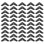 15mm Metal Book Corners, 100pcs Photo Corners Book Corners Protector, Black