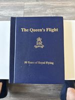 THE QUEEN'S FLIGHT - 50 YEARS OF ROYAL FLYING LTD EDITION COVER COLLECTION