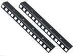 5U Rack Strip pair  made by AllMetalParts in black 
