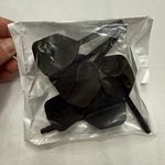Black Plain Coloured Dart Flights - Black Flights for Darts Plain Colour Design