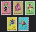 Luxembourg Protected Plants Flowers 5v 1975 MNH SG#957-961 MI#914-918