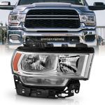 - for 2019 2020 2021 2022 2023 2024 Ram 2500 3500 Halogen Chrome Headlight Headl