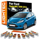 Ford Fiesta Mk7 2008-2016 PREMIUM 10Pc Led Interior Light Upgrade Kit – White