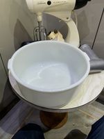 Sunbeam Mixmaster Meat Mince Attachment Bowls 4 Tools Vintage Old 