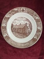 Vintage Schoenbrunn Village Church Plate
