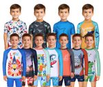 A2Z 4 Kids Boys Swimming Costume Kids Beach Bathing Swim Set Two Piece Swimsuit