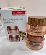 2x50ml Clarins Extra Firming Day Night Cream – [COLLAGEN]³ Firming Duo