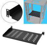 Universal Server Network Rack Shelf Tray Shelves Mount 19 inch 1 U 200/250/300mm