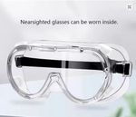 1 pc Safety Goggles Protective Anti-Fog Vent Glasses Eye Protection for Dust