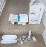 Philips Sonicare DiamondClean Electric Toothbrush Bundle (White) - NO BRUSH