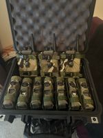 1 X PRR Radio ,1 X New MTP Radio pouch ,Antennae, and 1 X Used Invisio S10 H/Set