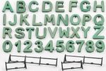 Funeral Foam Letters, Numbers and Bars For Funeral Tributes