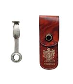 Vintage Torquay Smoking Pipe Tamper Toolset in Leather Case