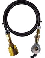 LPG GPL Gas forklift adapter set To refill Empty 21mm Clip On type Cylinders