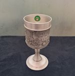 Gütezeichen Zinngerät Ral, GERMANY 95% Pewter Goblet 5.5  X 2.5" Approx 
