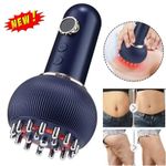 UK Electric Lymphatic Drainage Machine Meridian Body Massage Brush Microcurrent