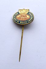 "JAWA - MACHINES OF WORLD CHAMPIONS" PIN BADGE