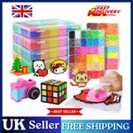 2.6mm 24/48colors Hama beads Education Iron beads 3D puzzle Fuse Beads Toy UK